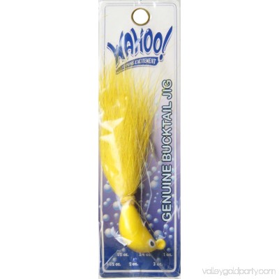 Wahoo Fishing Striper Bucktail Jig 2oz. - Yellow 564481293